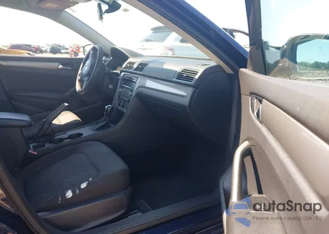 2013 Volkswagen Passat 2.5L S from USA, damaged, VIN 1VWAP7A39DC085892